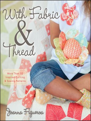 cover image of With Fabric and Thread